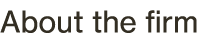 About the firm