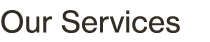 Our Services