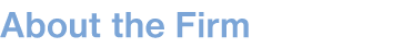 About the Firm
